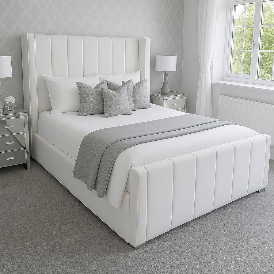 Winged Bed Frame – Includes Mattress & Storage