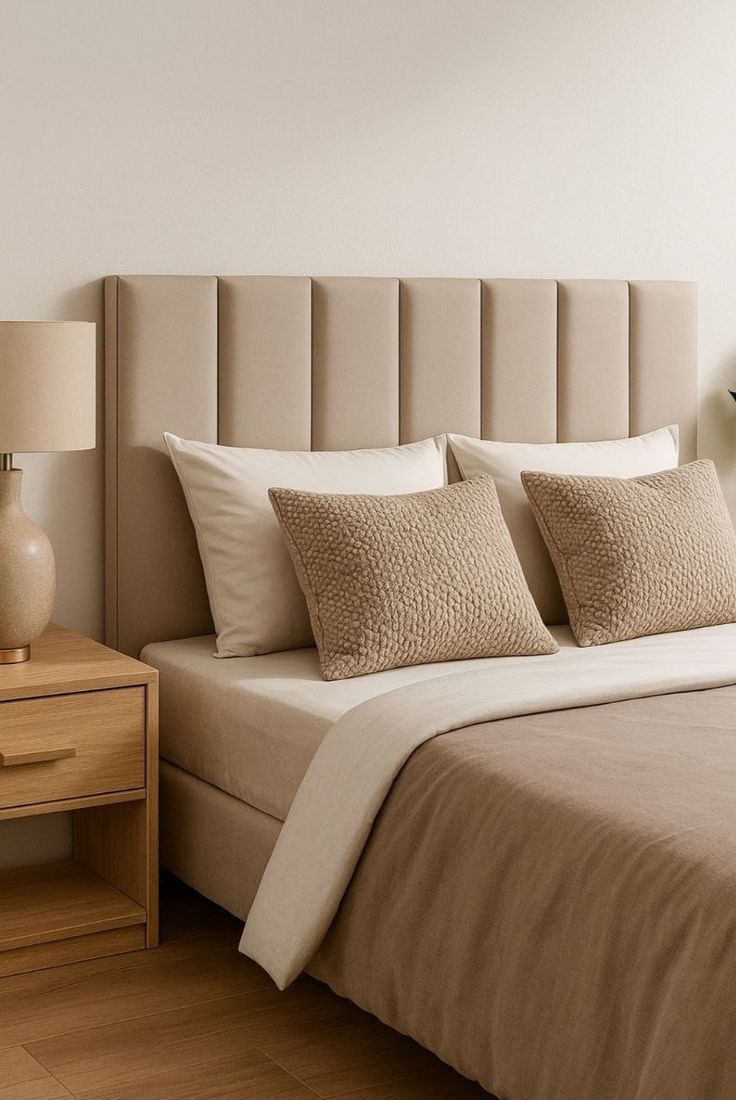 Divan Bed Gio Panel  Headboard With Optional Mattress And Storage