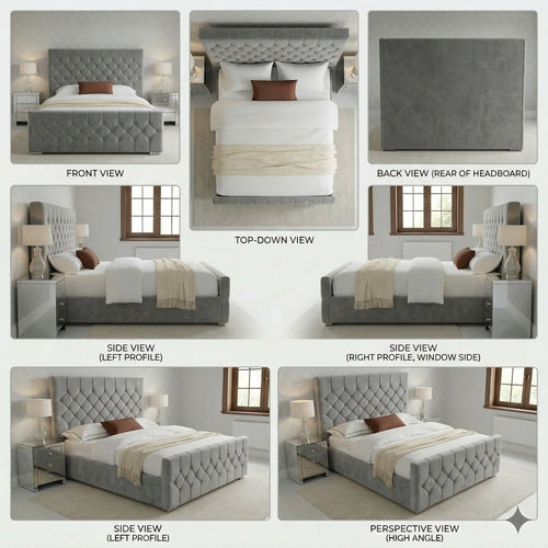 Florida Bed Frame – Includes Mattress & Storage