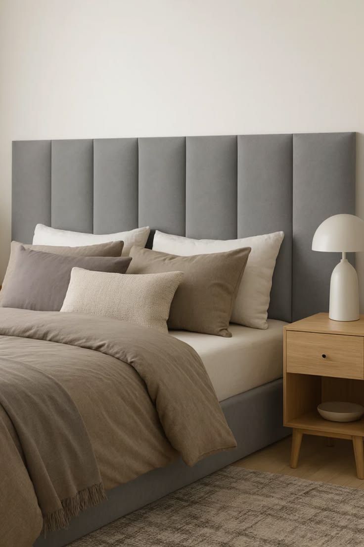 Divan Bed Gio Panel  Headboard With Optional Mattress And Storage